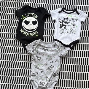 Disney Black and White Bodysuits Set